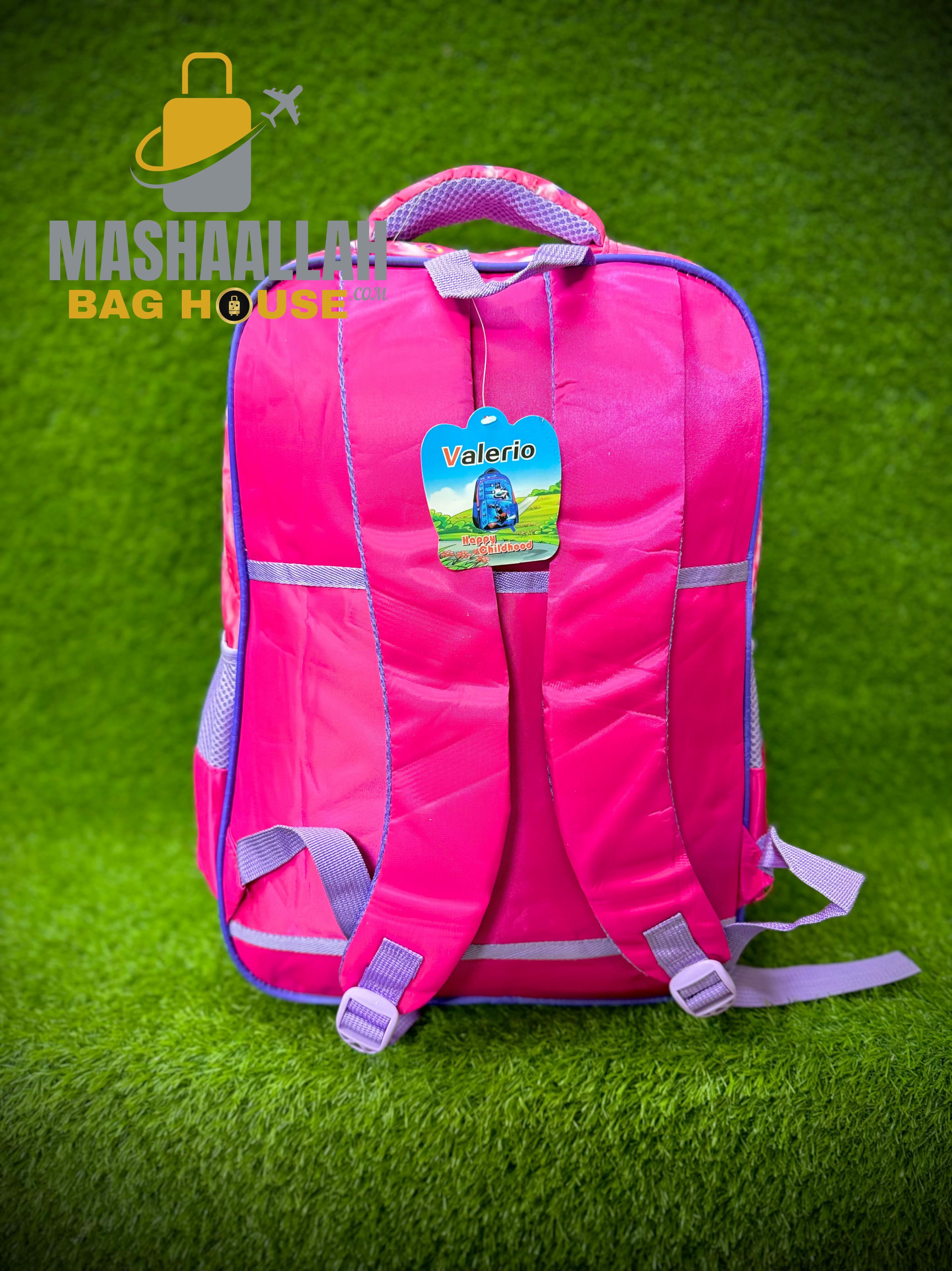 kids school character bag