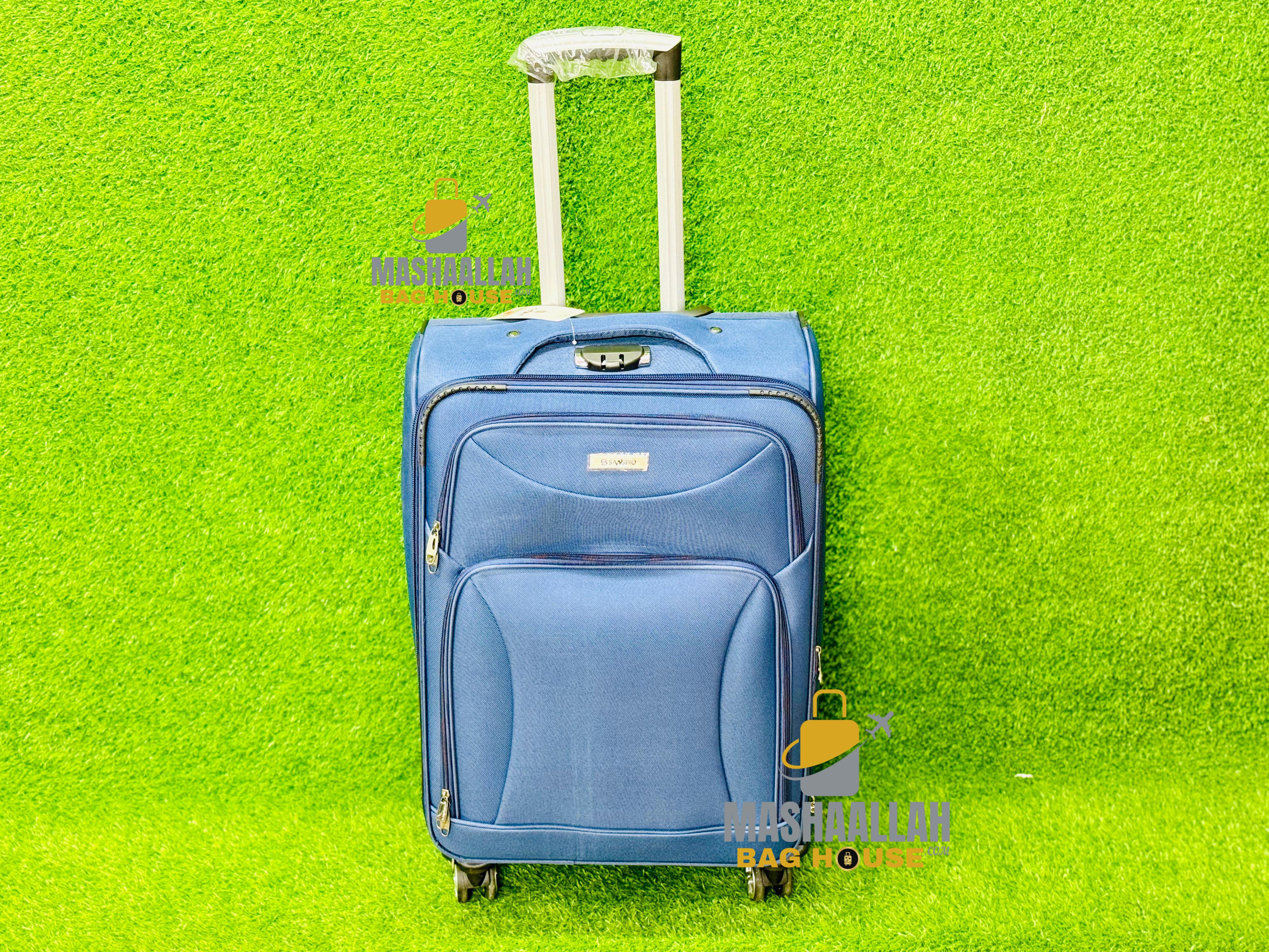 Sansiro 4 pics set softside luggage 4w