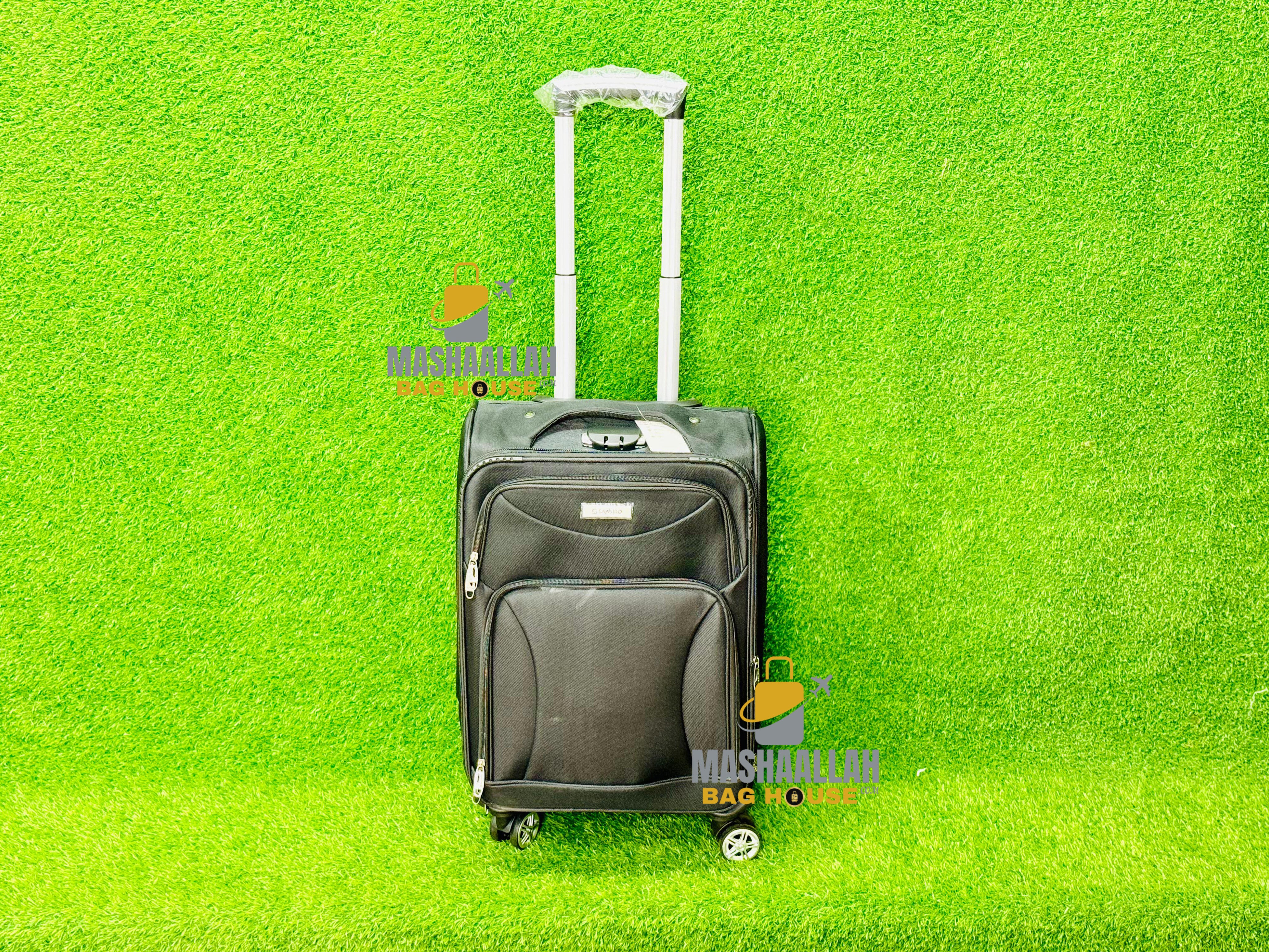Sansiro 4 pics set softside luggage 4w