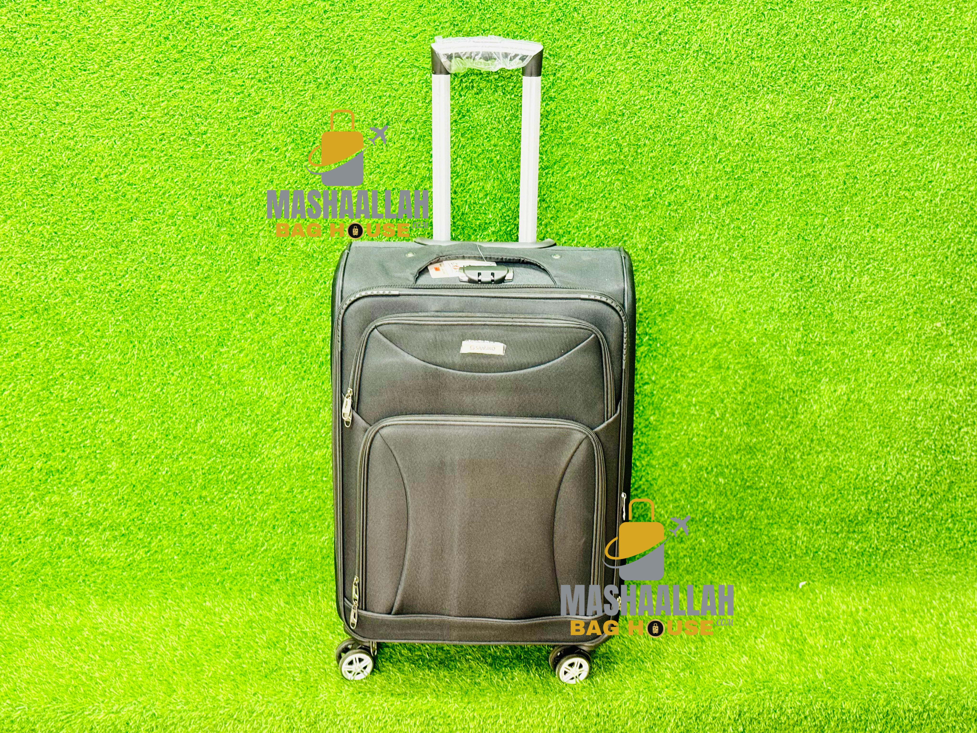 Sansiro 4 pics set softside luggage 4w