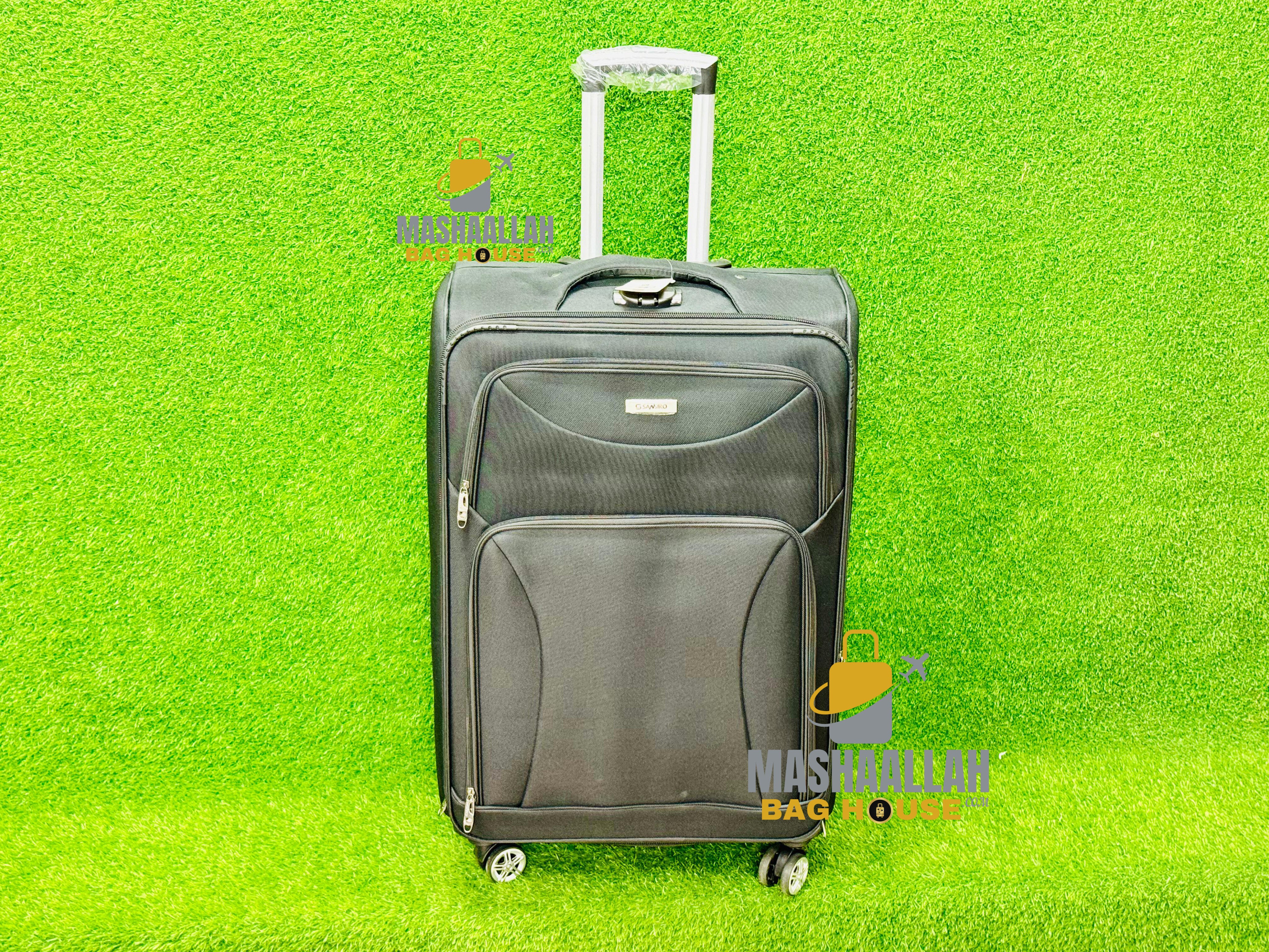 Sansiro 4 pics set softside luggage 4w