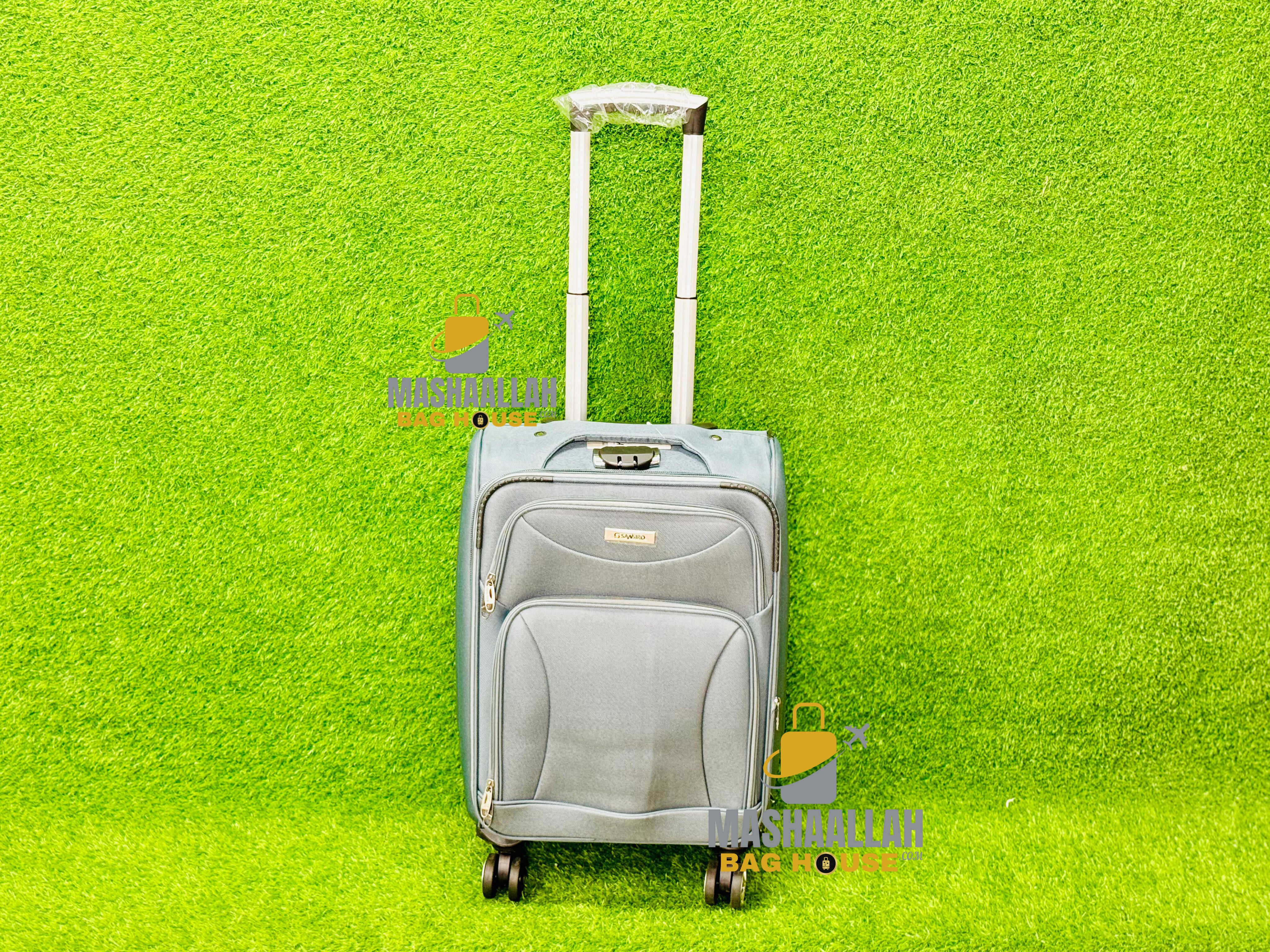 Sansiro 4 pics set softside luggage 4w