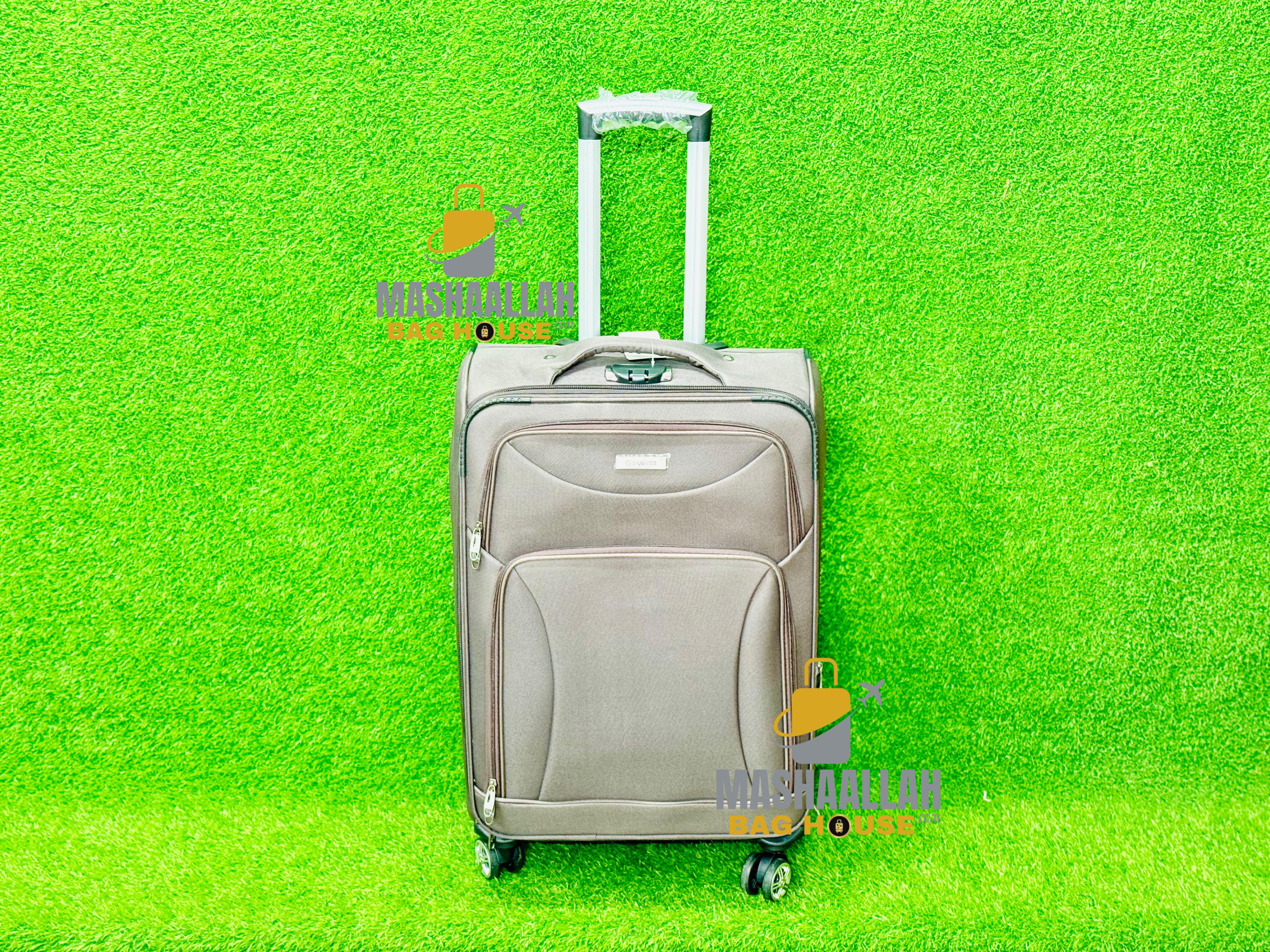 Sansiro 4 pics set softside luggage 4w