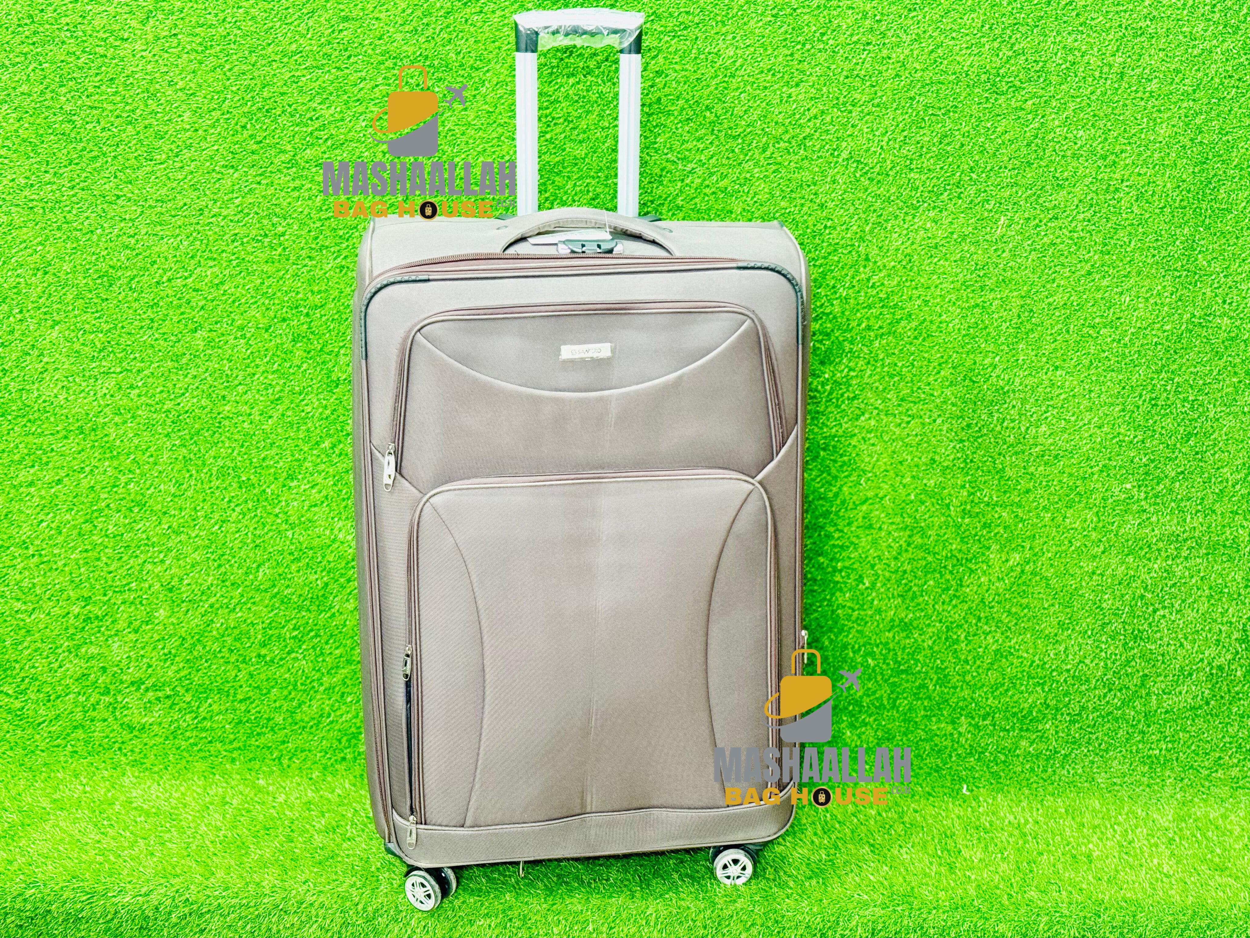 Sansiro 4 pics set softside luggage 4w