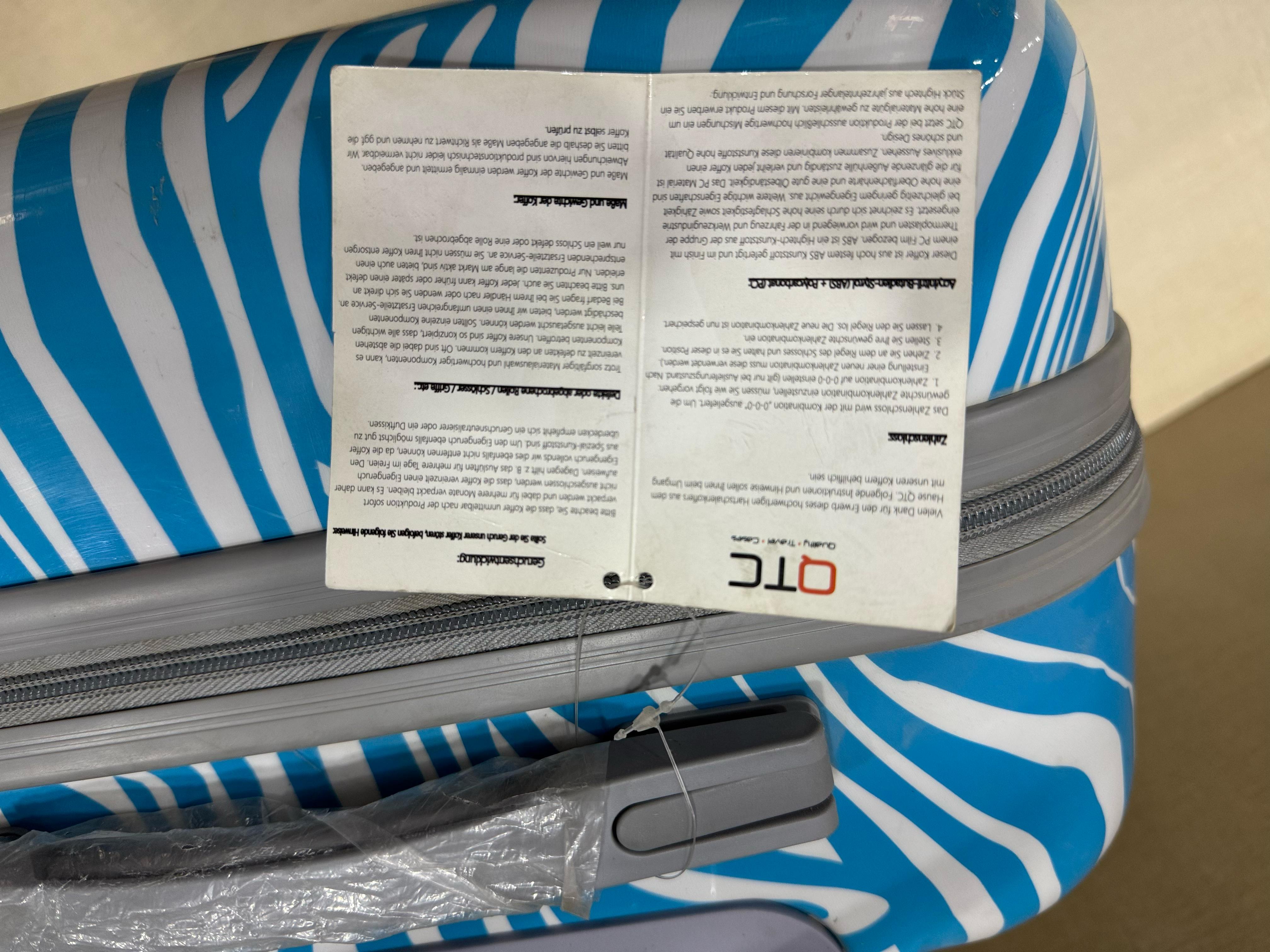QTC medium size character luggage 24 inches