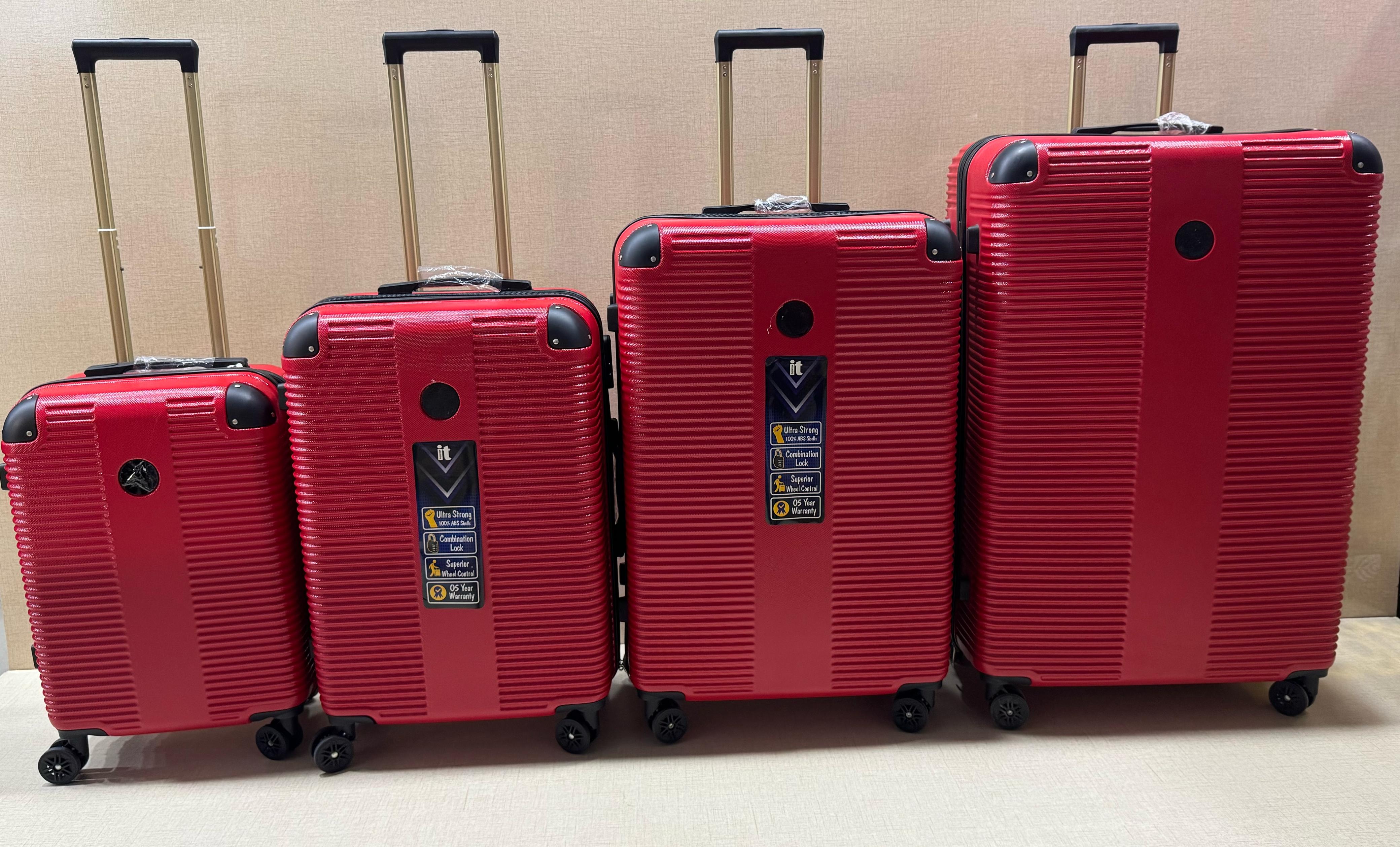 4 pics luggage set hardside