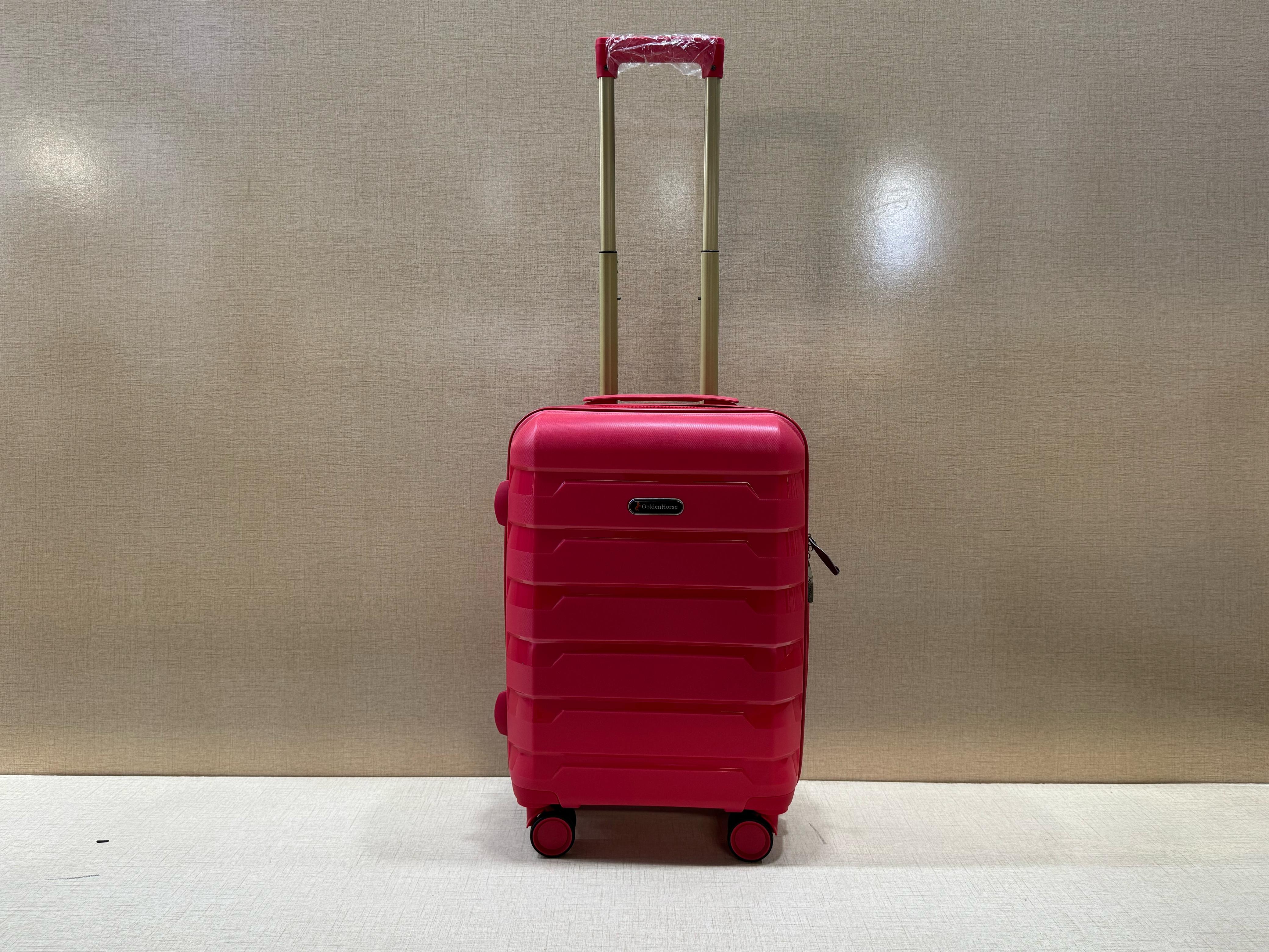 Golden horse luggage trolley case 20 inches