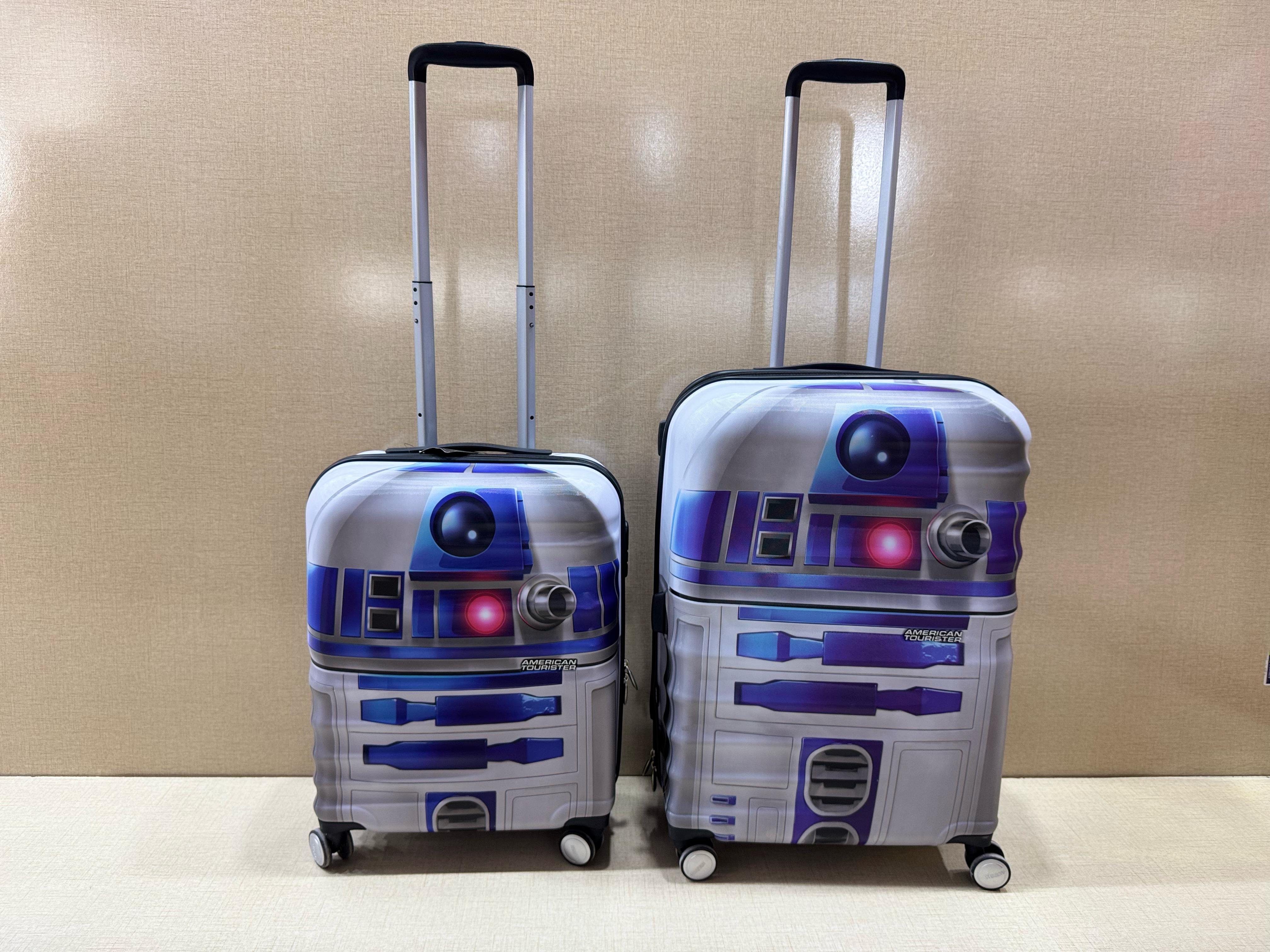 American tourster 2 pics trolley case 24 inches and 20 inches
