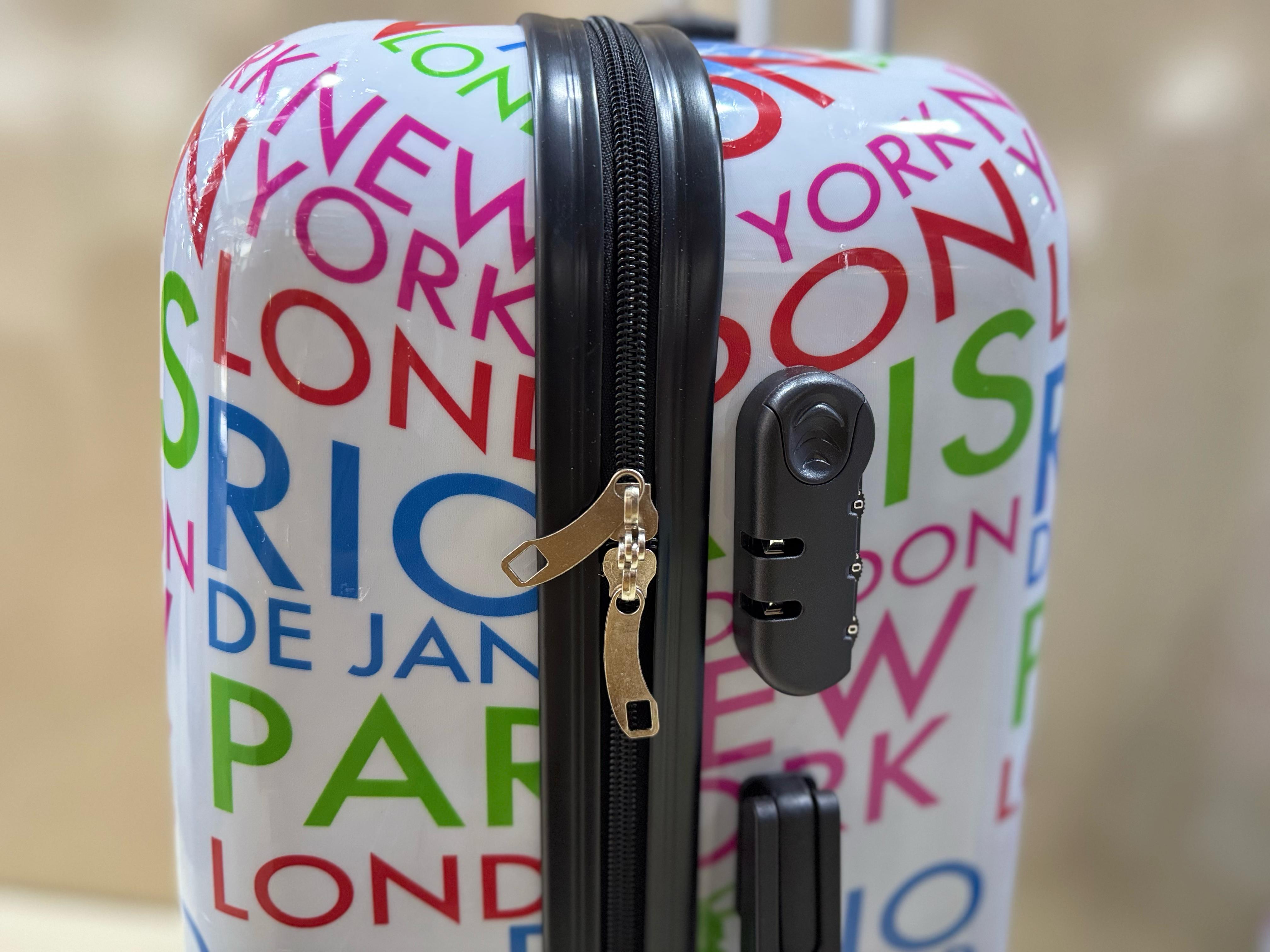 London Paris design 3 pics luggage set