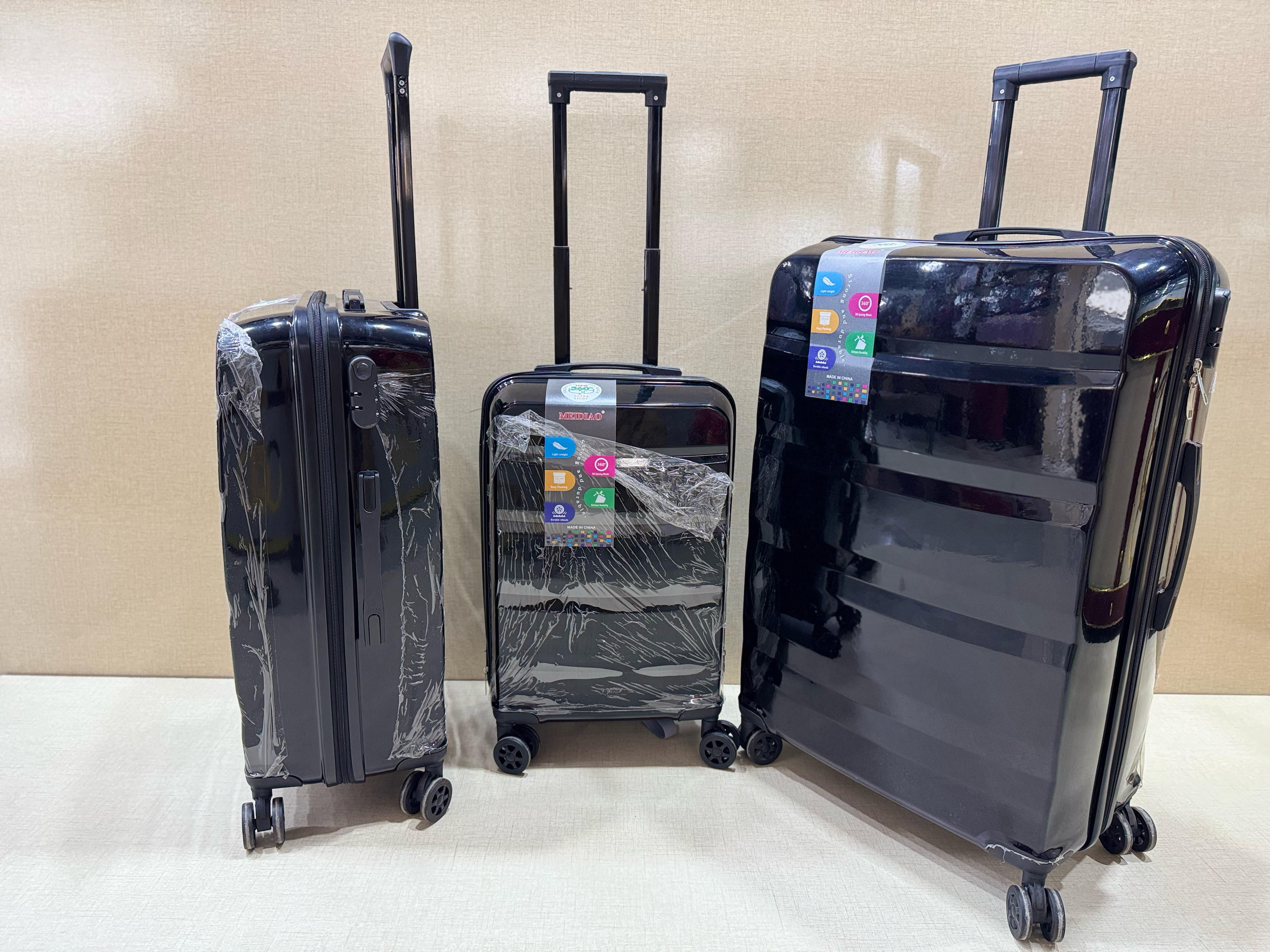 Meidiao 3 pics luggage set hard sided