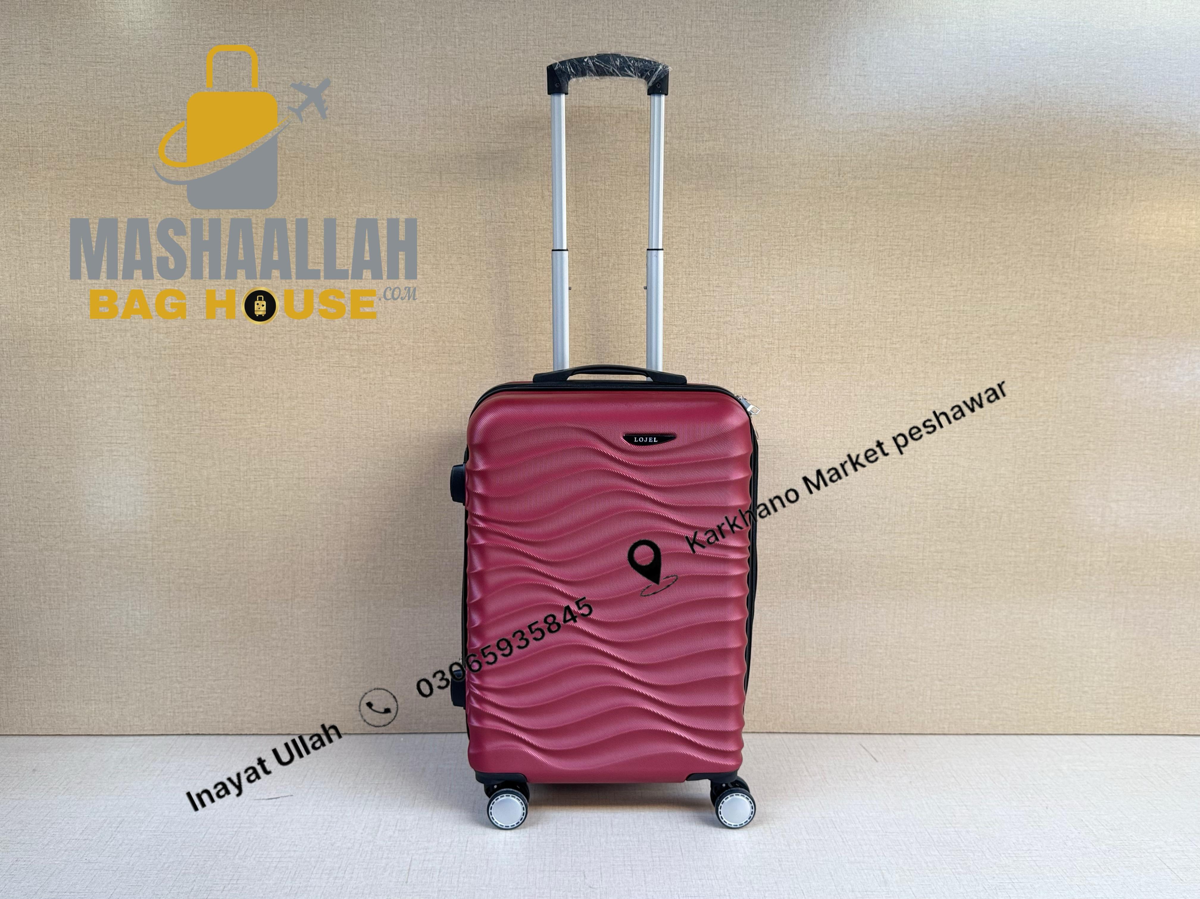 Lojel Hardside 3 Piece Luggage Set