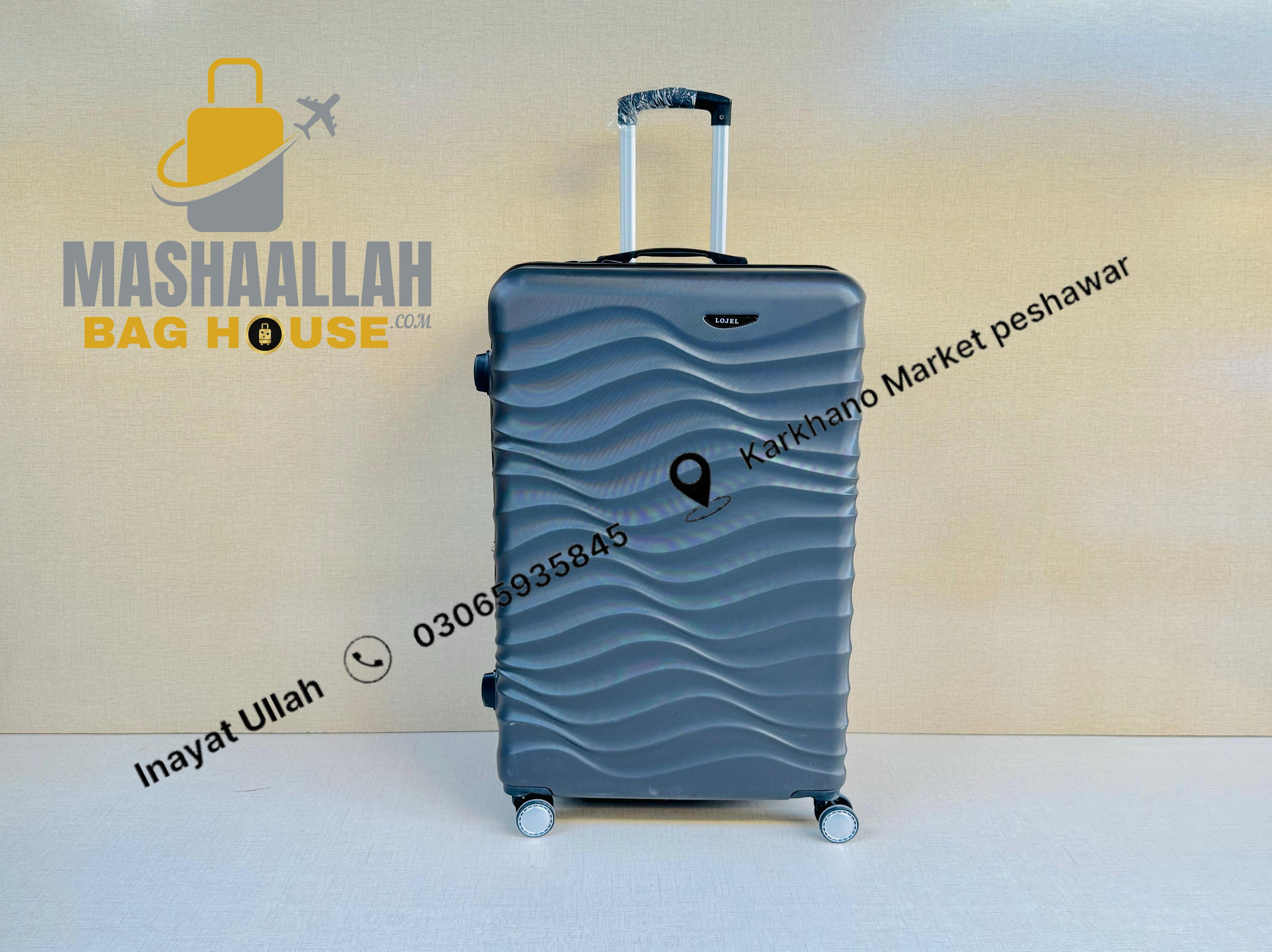 Lojel Hardside 3 Piece Luggage Set