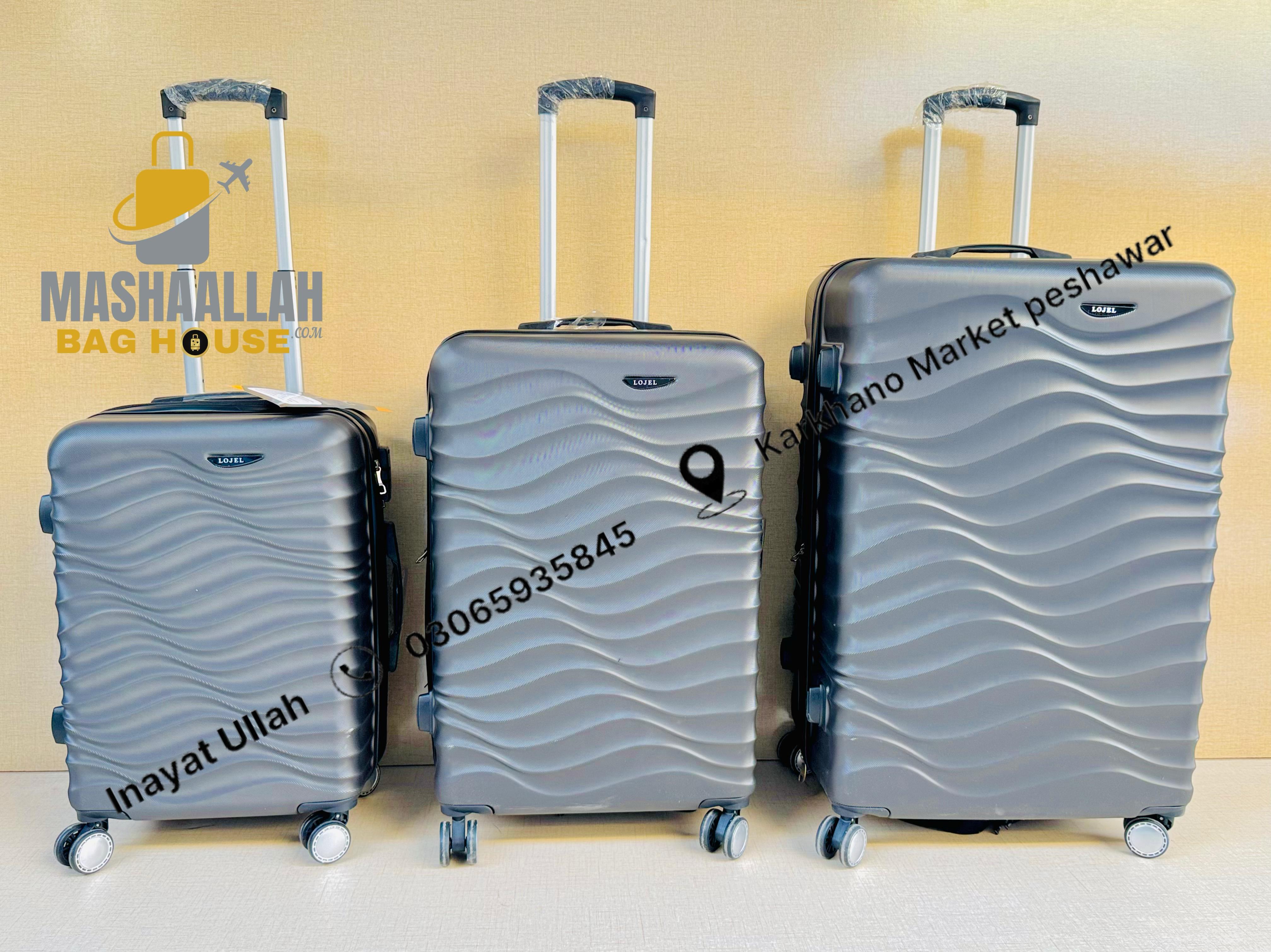 Lojel Hardside 3 Piece Luggage Set