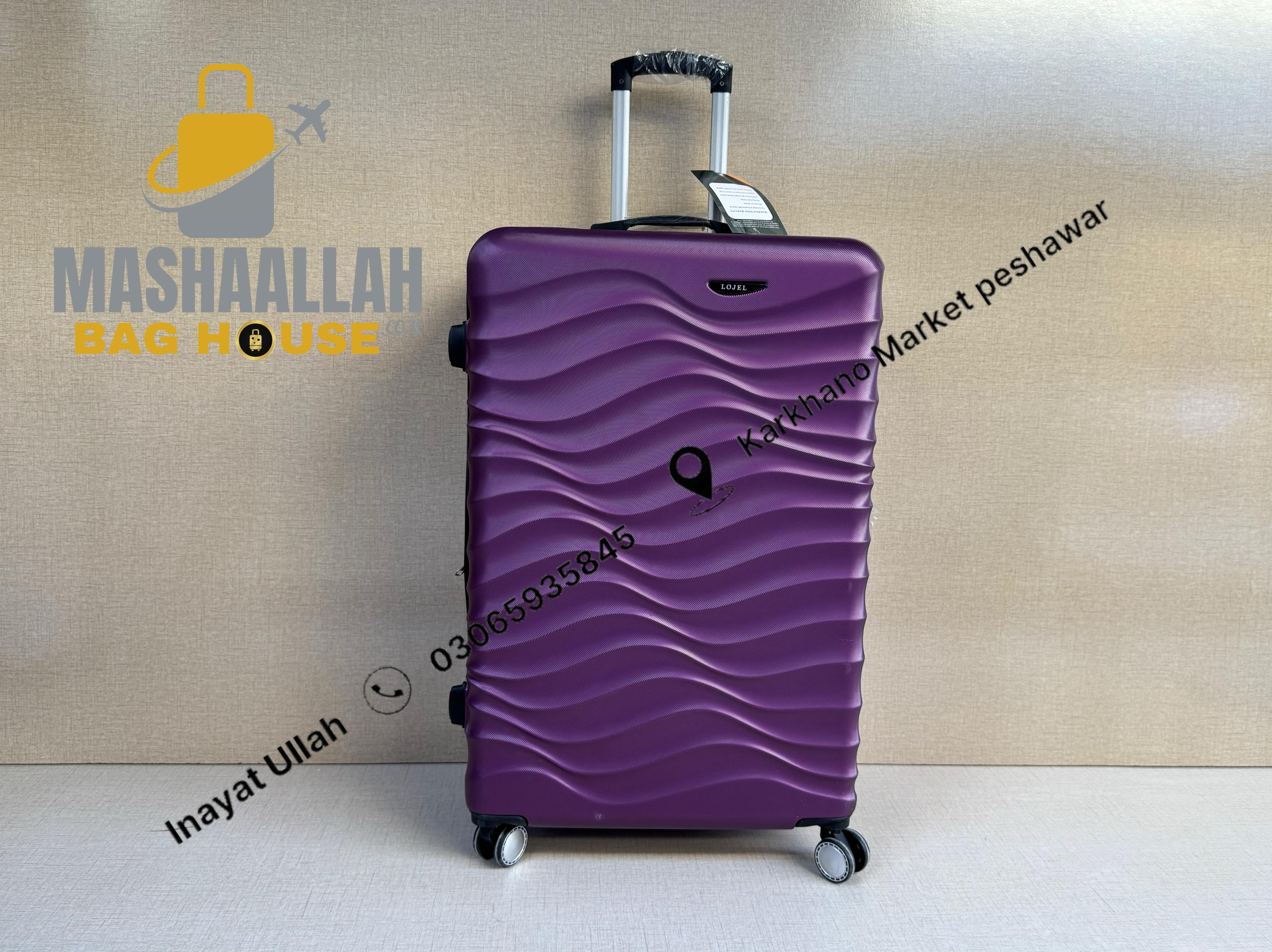 Lojel Hardside 3 Piece Luggage Set