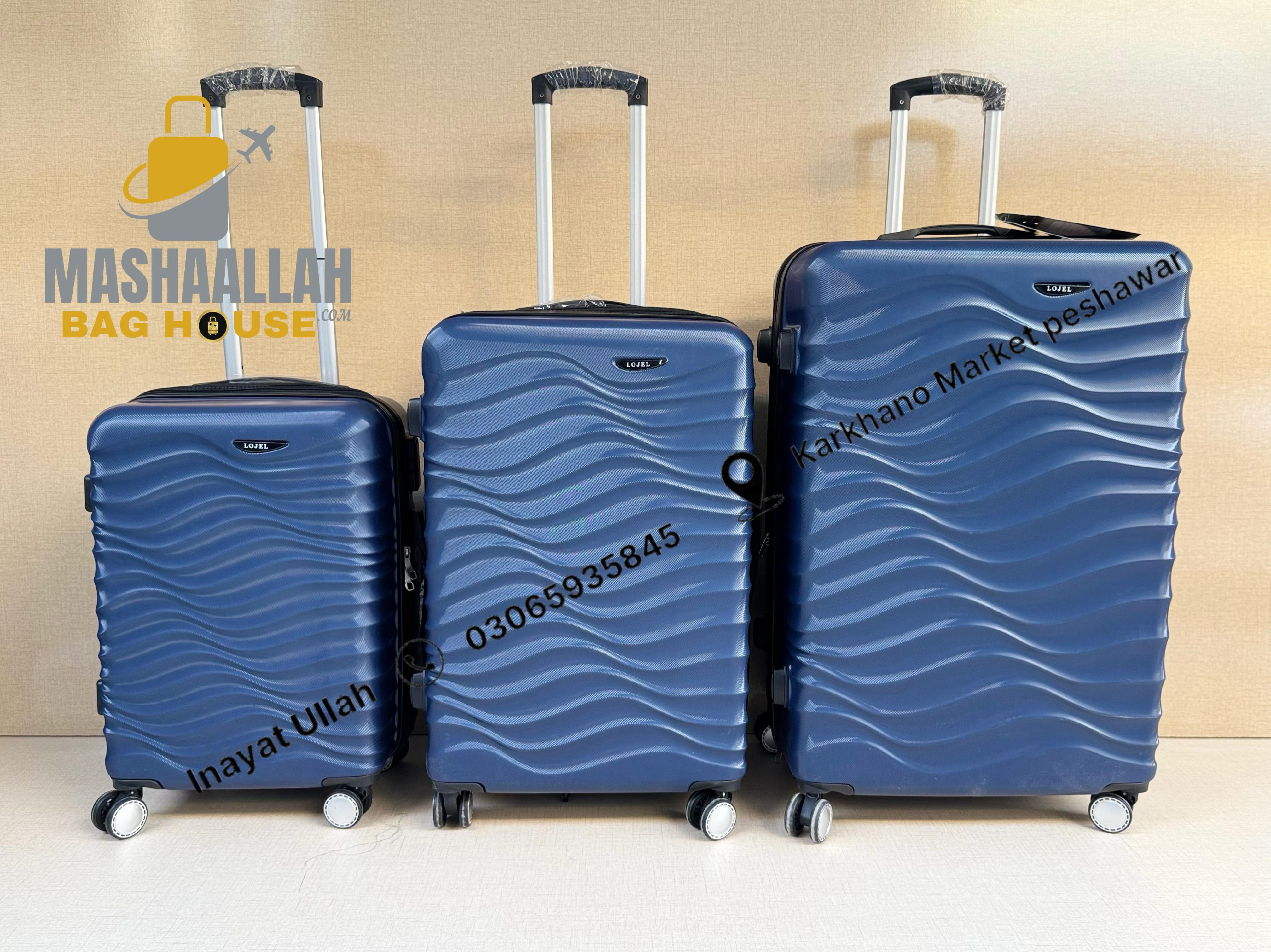 Lojel Hardside 3 Piece Luggage Set