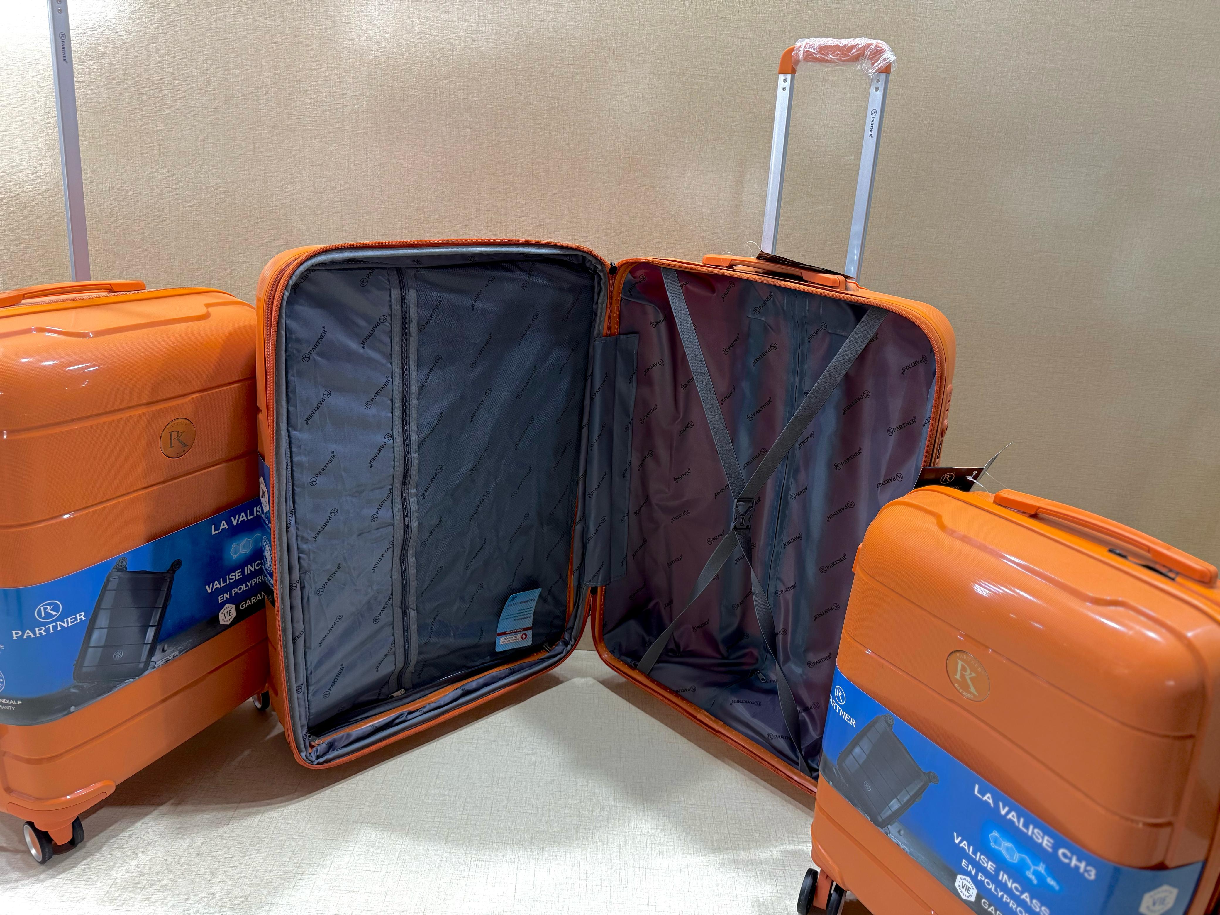 Partner hardside 3 pics luggage set