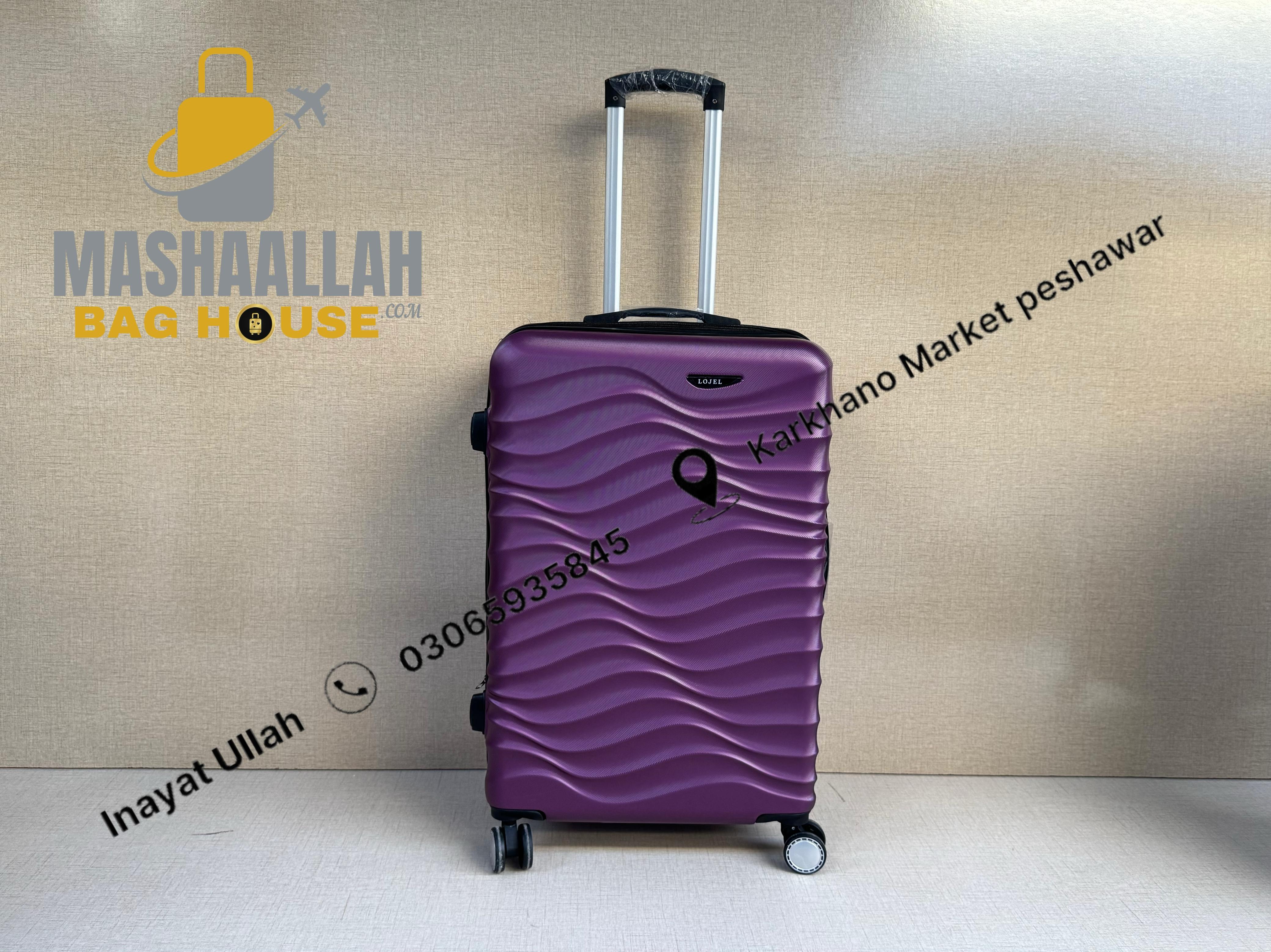 Lojel Hardside 3 Piece Luggage Set