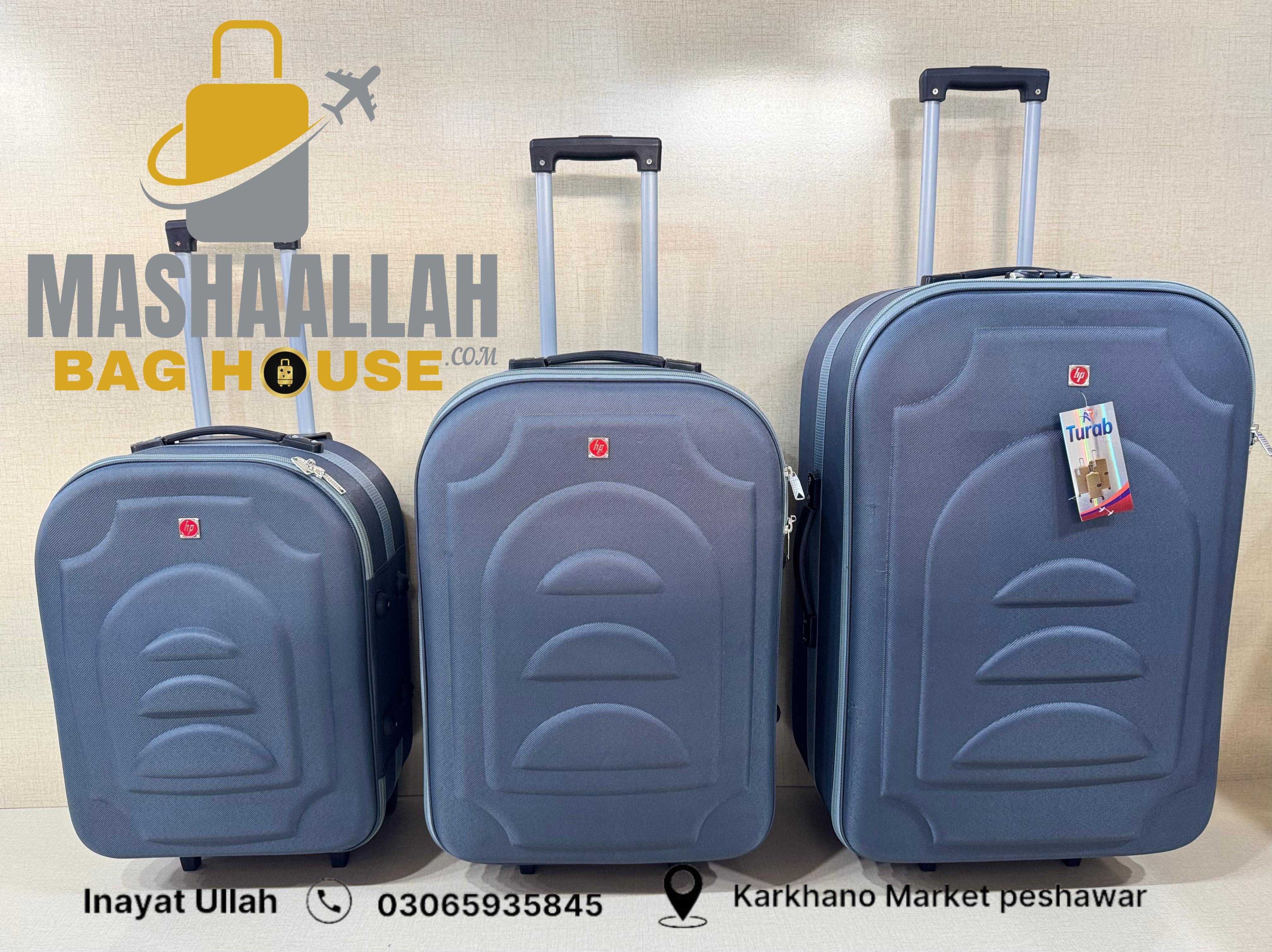 HP 3 pics luggage set
