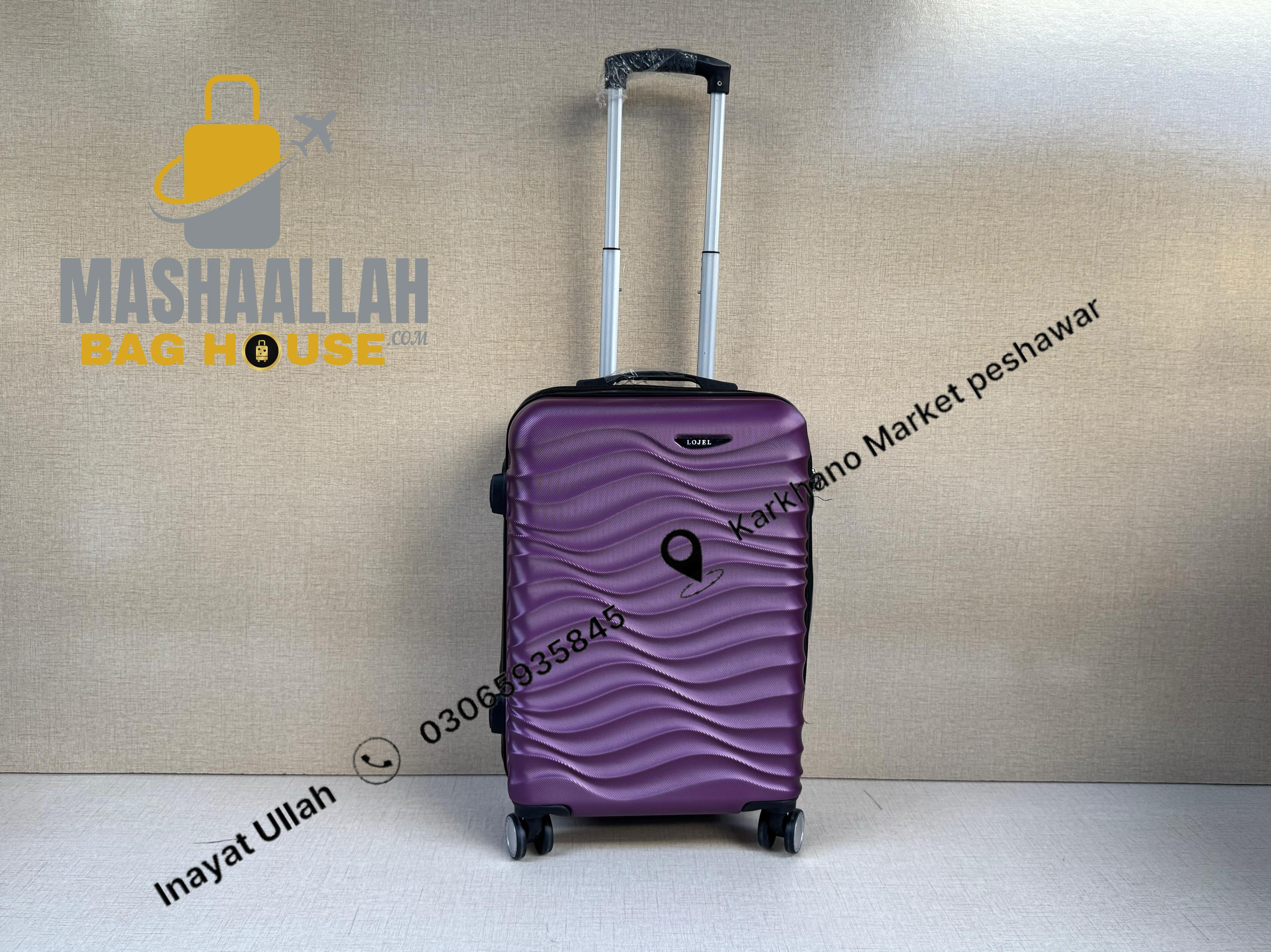Lojel Hardside 3 Piece Luggage Set