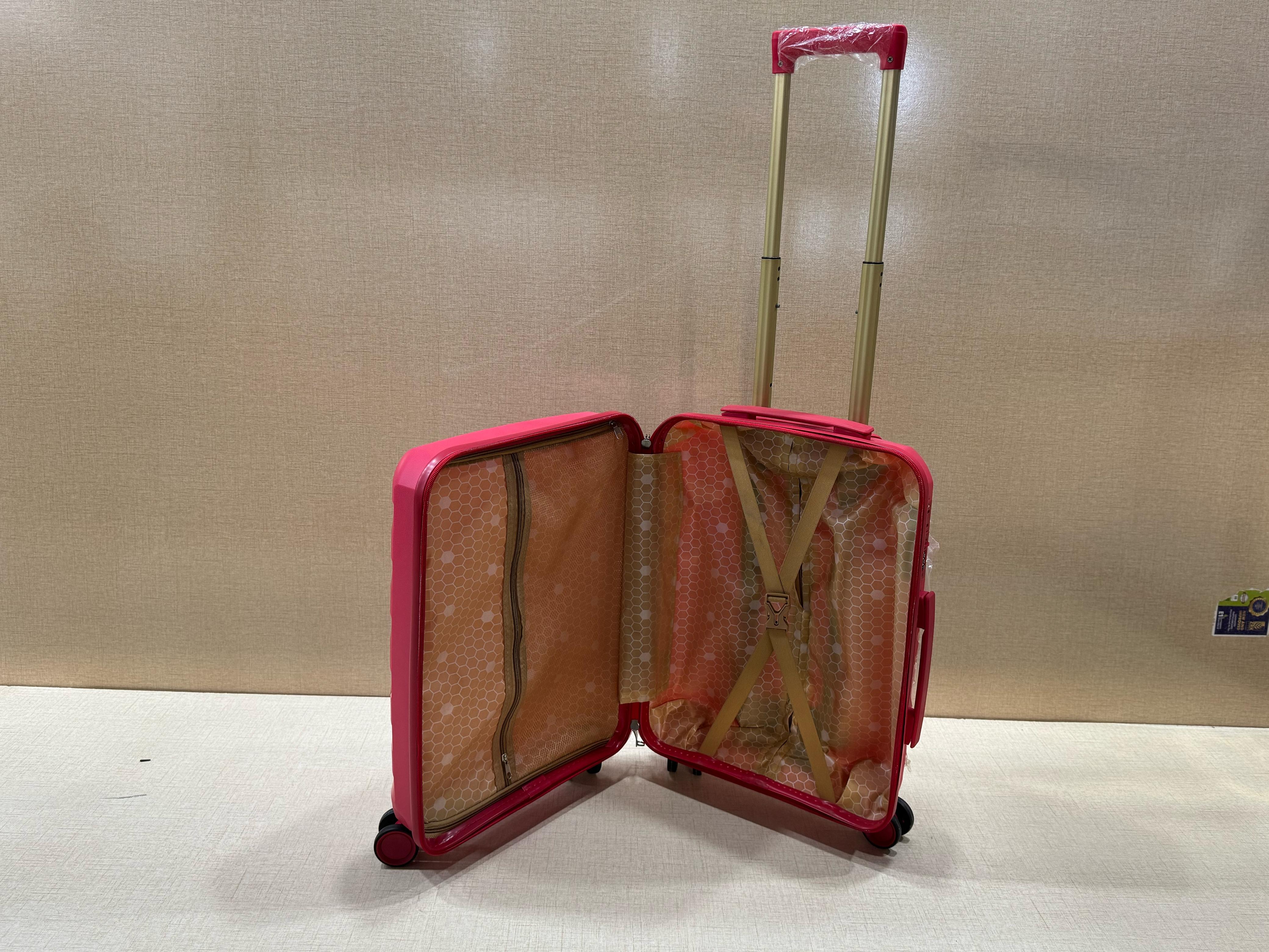 Golden horse luggage trolley case 20 inches