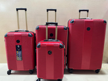 4 pics luggage set hardside